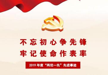 七一赞美丨2019年度“两优一先”先进事迹集锦